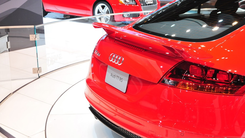 Illustration for article titled Audi TT-RS comes in from the Chicago cold